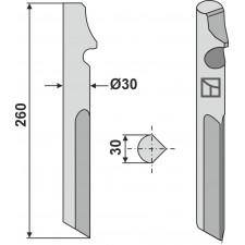 Dent rotative - Krone - 5143192