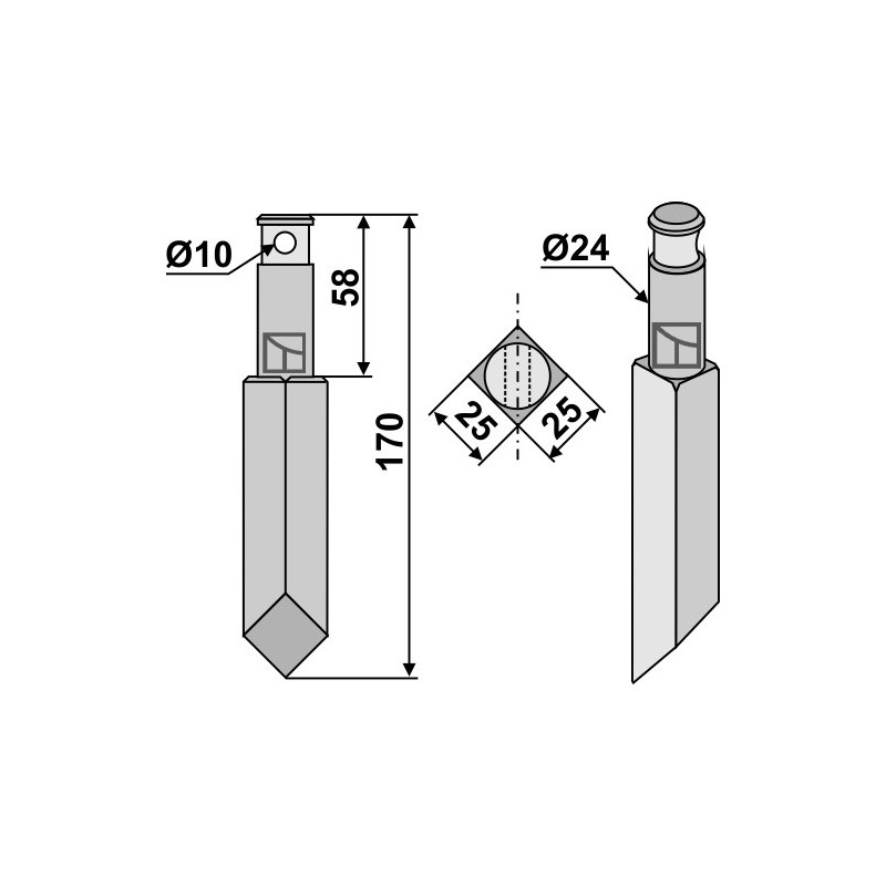 Dent rotative - Breviglieri - 01680