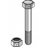 Boulon avec écrou frein - M10 - 10.9