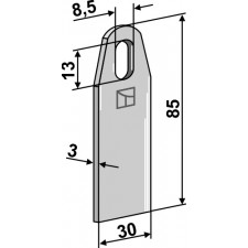 Couteau broyeur - AG002749