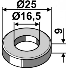 Entertoise Ø25x9xØ16,5 - Agrimaster - AG3000500