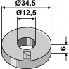 Rondelle Ø34,5x6xØ12,5