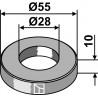 Rondelle Ø55x10xØ28 - Berti - DC008