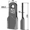 Couteau torsadé - AG002511