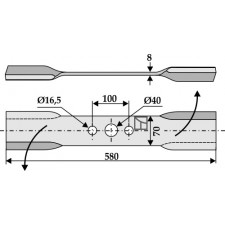 Couteau torsadé - gauche - AG002425