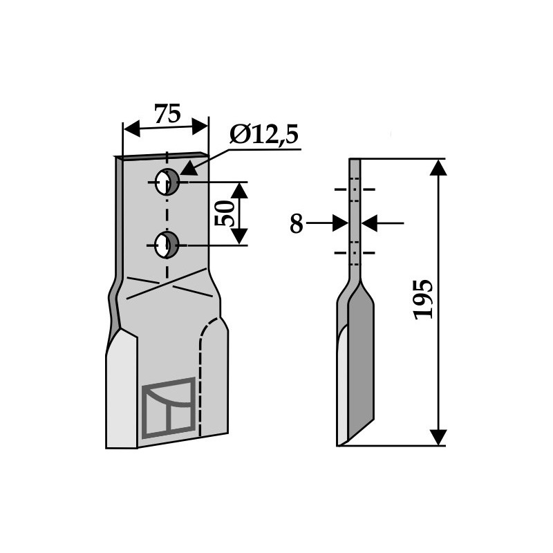 Fléau, droit - AG002314