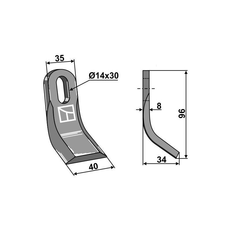 Couteau-Y - Kuhn - A54112340