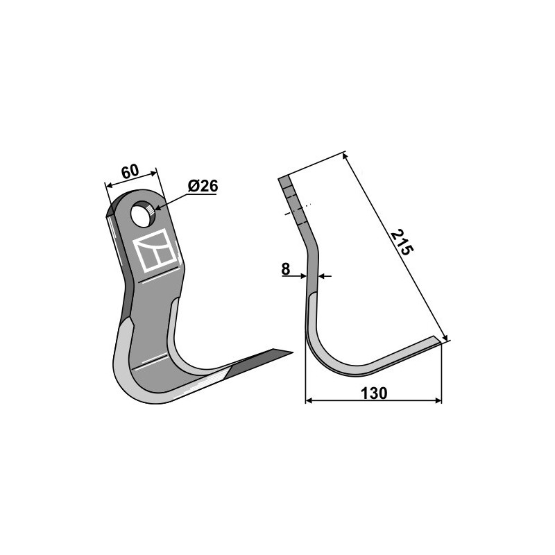 Couteau-Y - Kuhn - JX136098