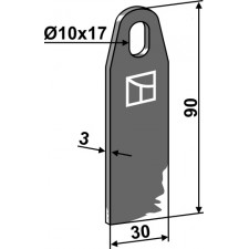 Couteau broyeur - AG001809