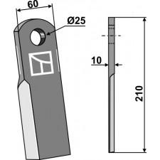 Couteau droit - AG001743