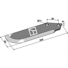 Couteau broyeur - AG001612