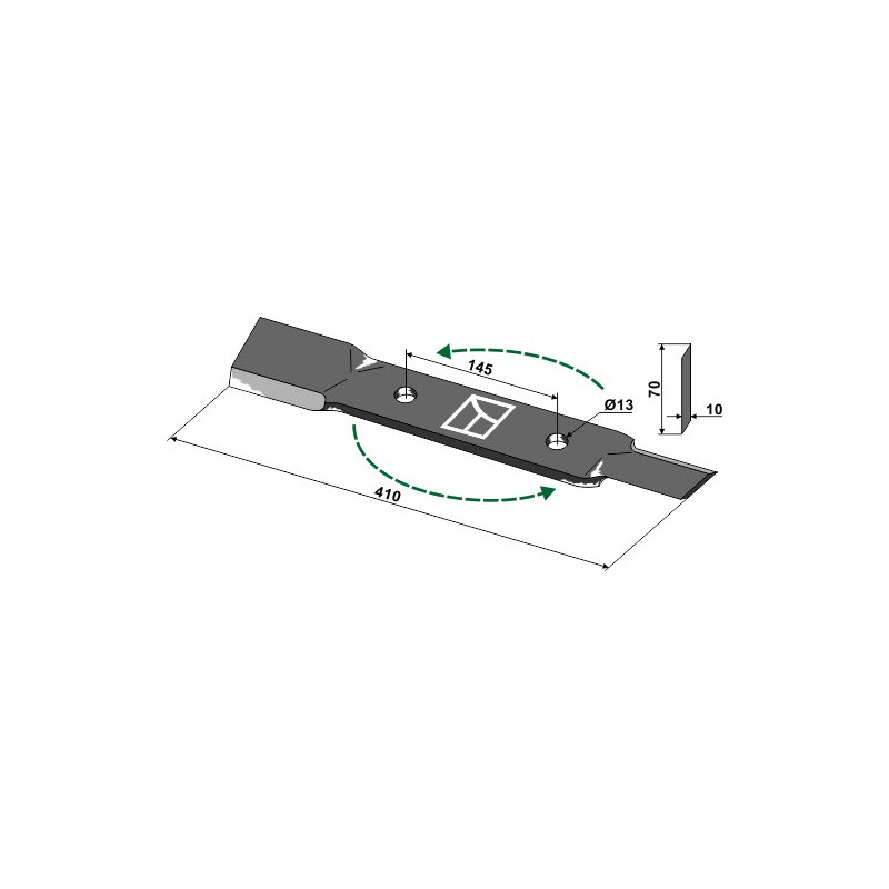 Couteau - modèle gauche - AG001610