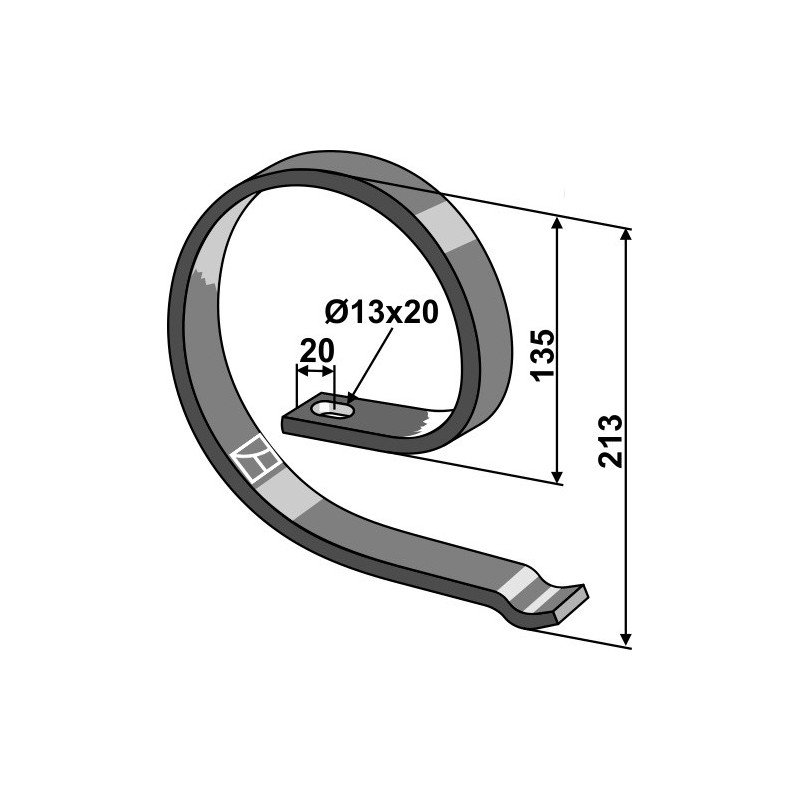 Renfort double spire - AG014493