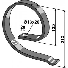 Renfort double spire - AG014493