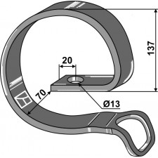 Renfort double spire - AG004289