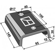 Plaque fe fixation - AG003964