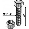 Boulon M16 x 45