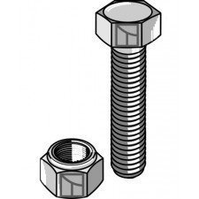 Boulon M16 x 45