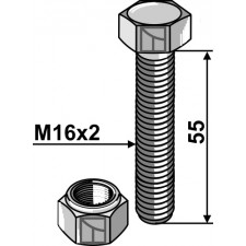 Boulon M16 x 55