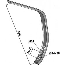 Partie inférieure 50 x 22