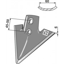 Soc triangulaire - AG003865