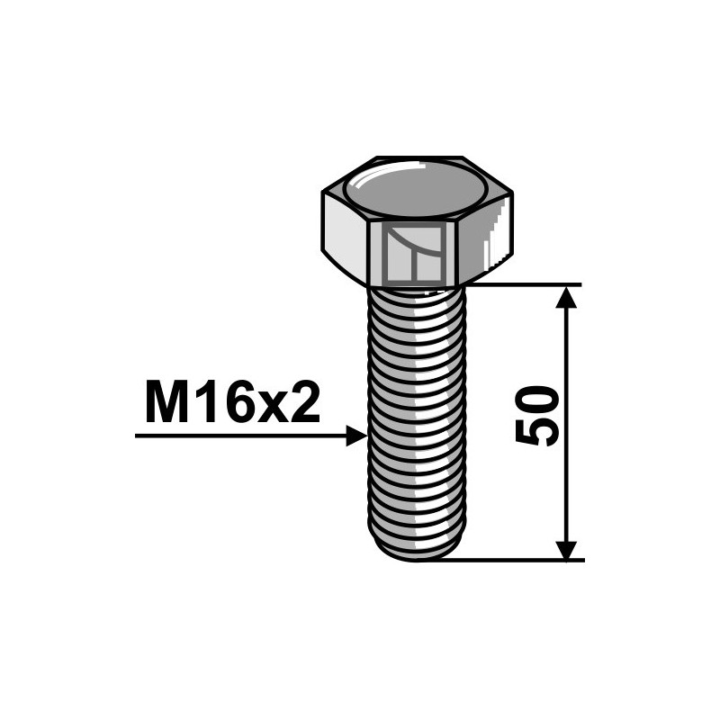 Boulon M16x2