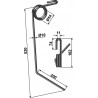 Griffe de semoir - modèle gauche - Kverneland - AC431802