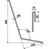 Griffe de semoir, modèle gauche - AG004915