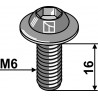 Boulon de fixation - 10.9 - AG008411