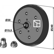 Roue complète - Maschio / Gaspardo - F06120409