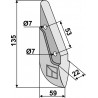 Soc de semoir en métal - Amazone - 3877300