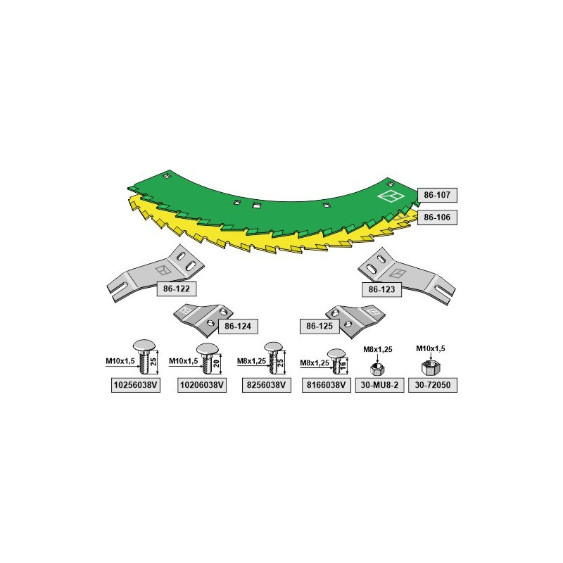 Kit-lames de scie - Kemper - 790405