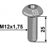 Boulon à tête bombée avec six pans creux - Audureau - 80101225