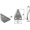 Couteau pour mélangeurs de fourrage - AG005795