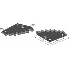 Couteau pour mélangeurs de fourrage - AG013086