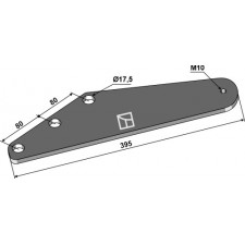 Renfort de couteau - Strautmann - 60903206