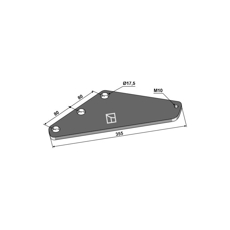 Renfort de couteau - Strautmann - 60903205