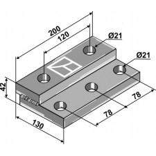 Plaque adapteur - AG006941