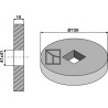 Disque terminal Ø150