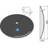 Disque lisse Ø660x6 - AG006387