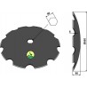 Disque crénelé Ø660x6 - AG006386