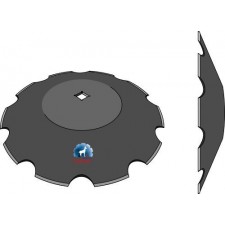 Disque crénelé Ø610x5 - Tronconiques