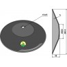 Disque lisse Ø610x5 - Tronconiques