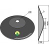 Disque lisse Ø610x5 - Tronconiques - John Deere - K33524