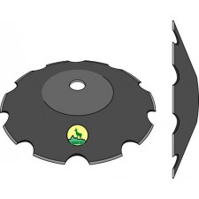 Disque crénelé Ø610x5 - Tronconiques - John Deere - K33525