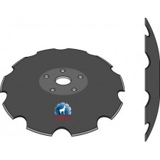 Disque crénelée à fond plat - Ø510 - AG006342