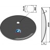 Disque lisse Ø560x5 - Simba - P00272