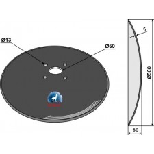 Disque lisse - Ø560