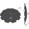 Disque crénelé Ø660x6 - AG006182