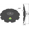 Disque crénelée à fond plat - Ø710